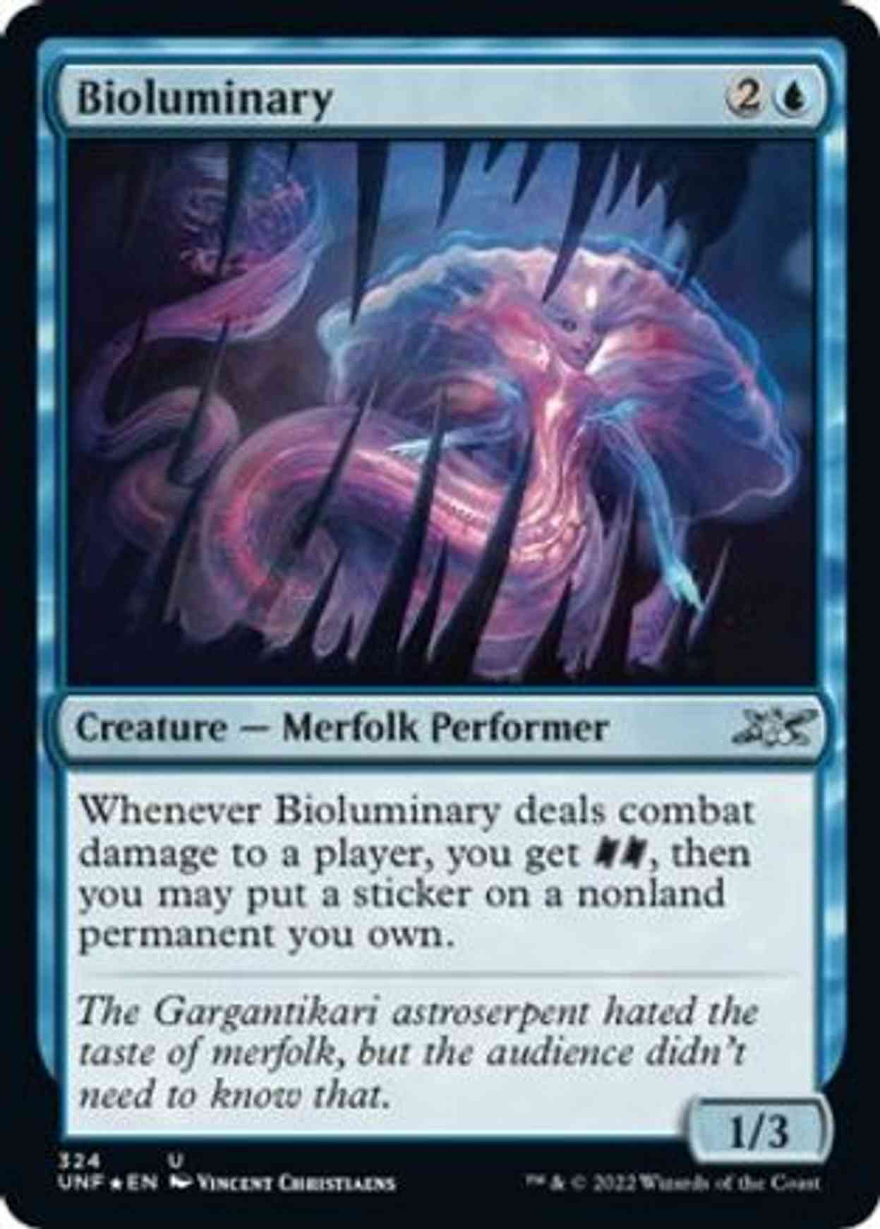 Bioluminary (Galaxy Foil) magic card front