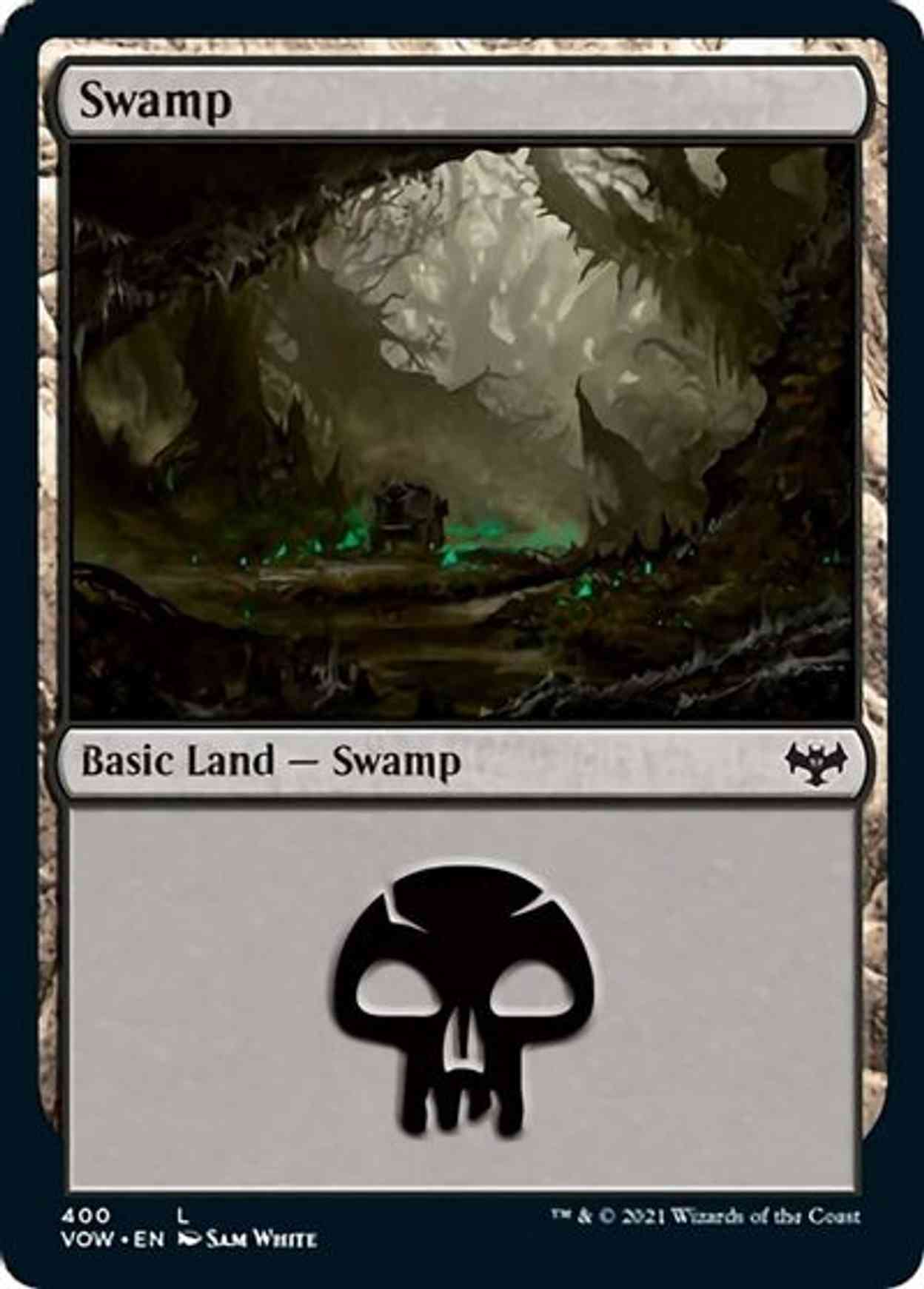 Swamp (400) magic card front
