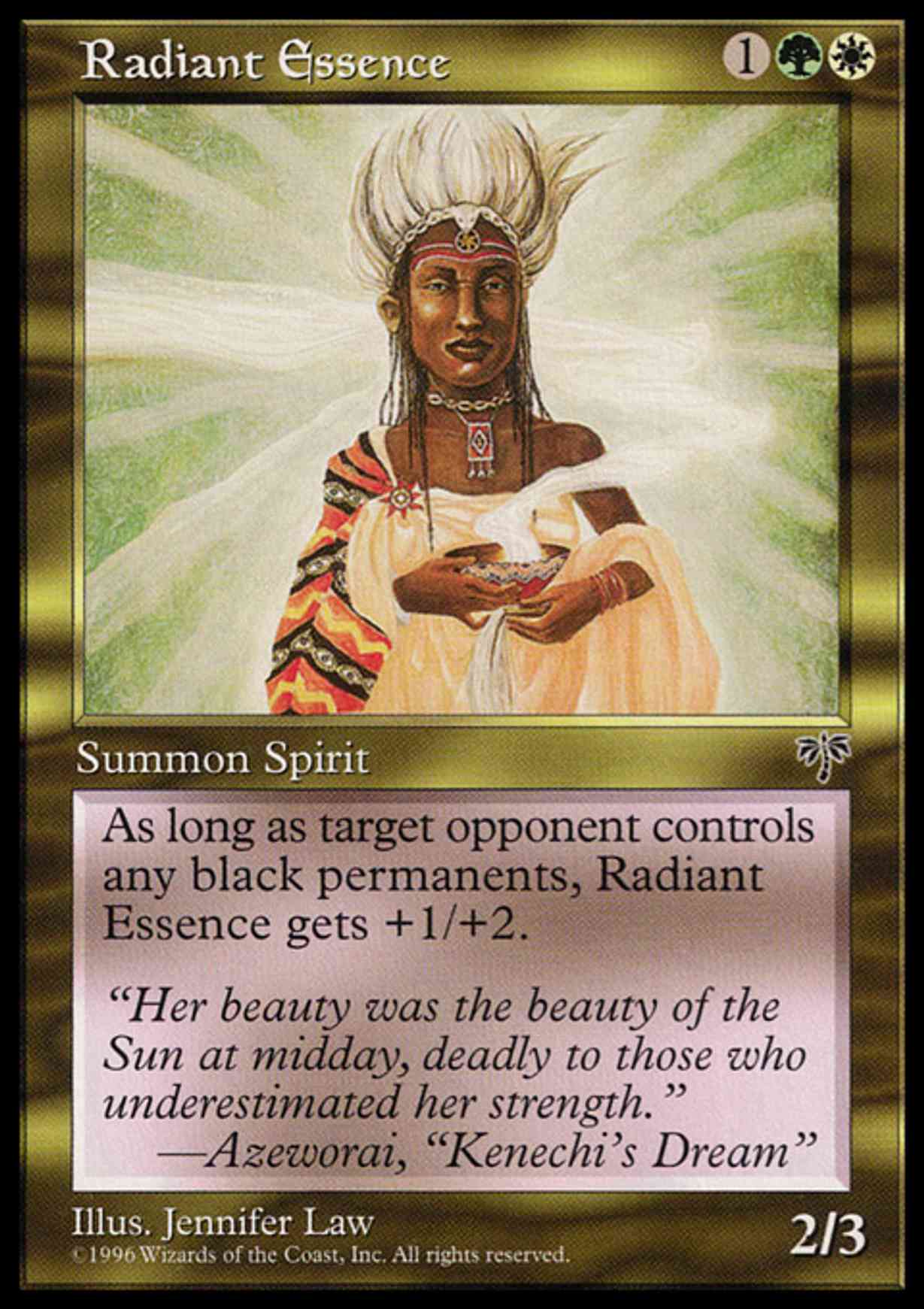 Radiant Essence magic card front