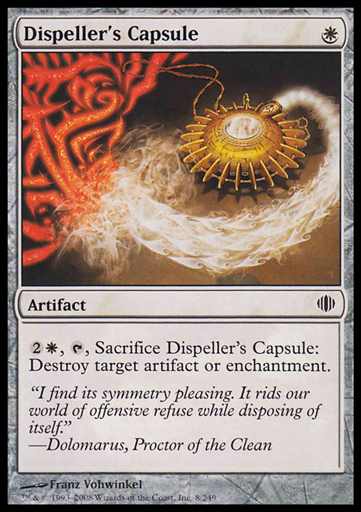 Dispeller's Capsule magic card front