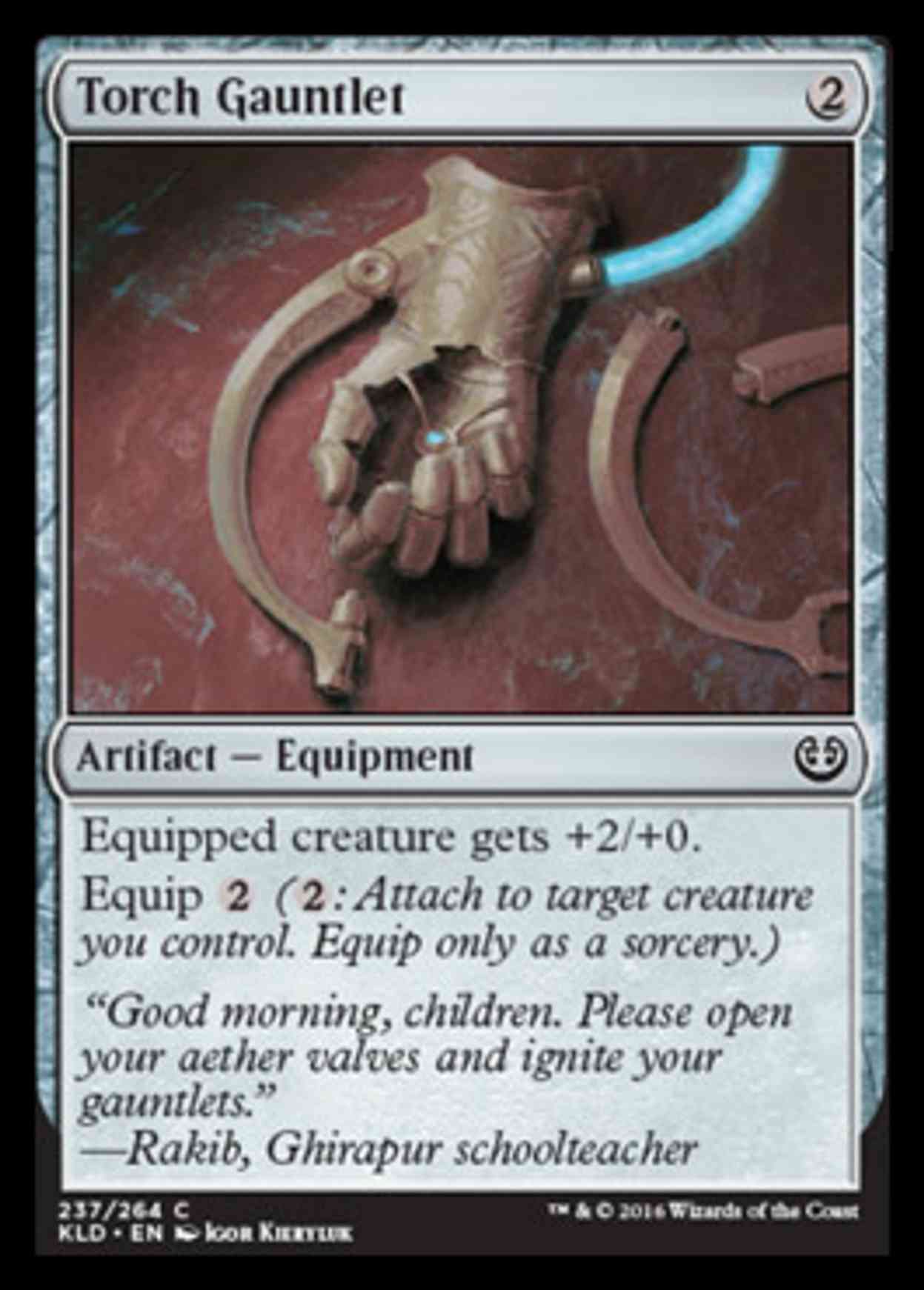 Torch Gauntlet magic card front