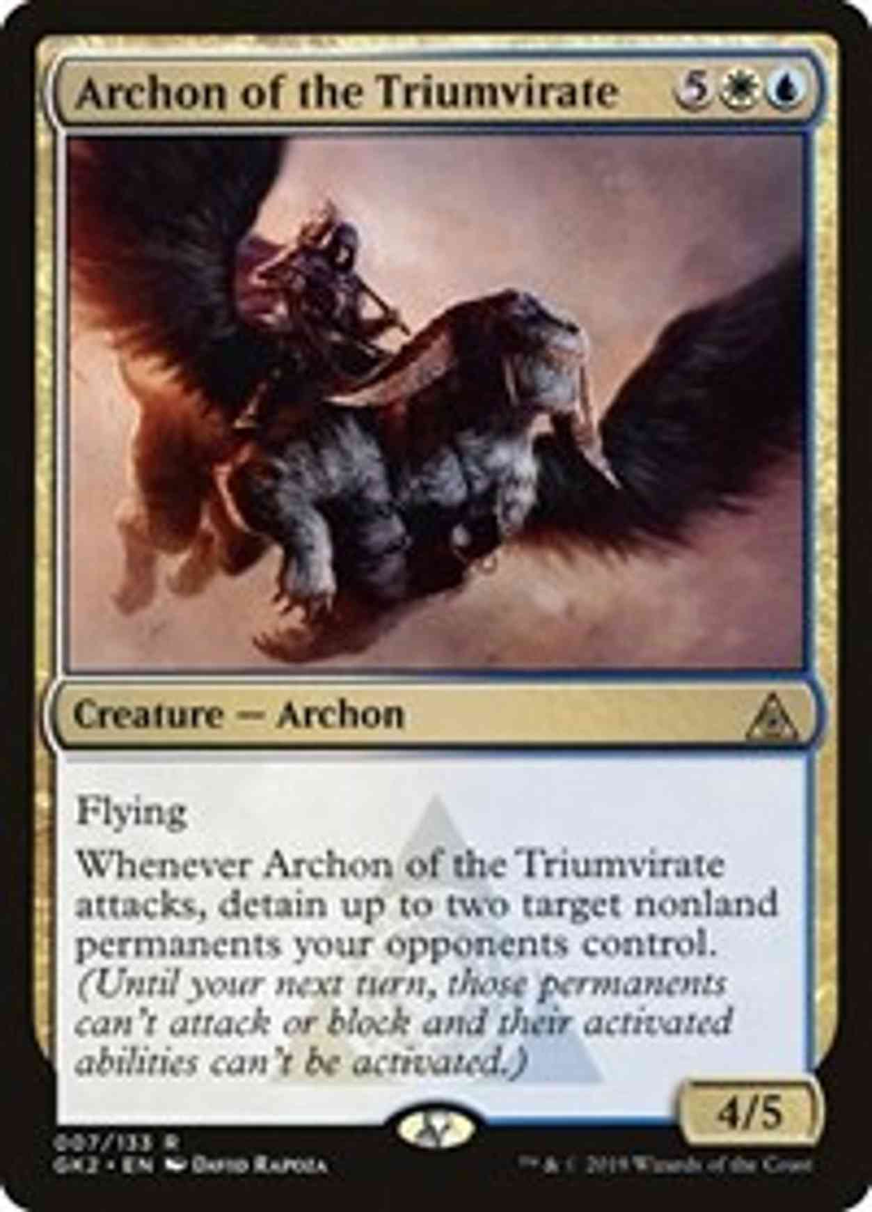 Archon of the Triumvirate magic card front