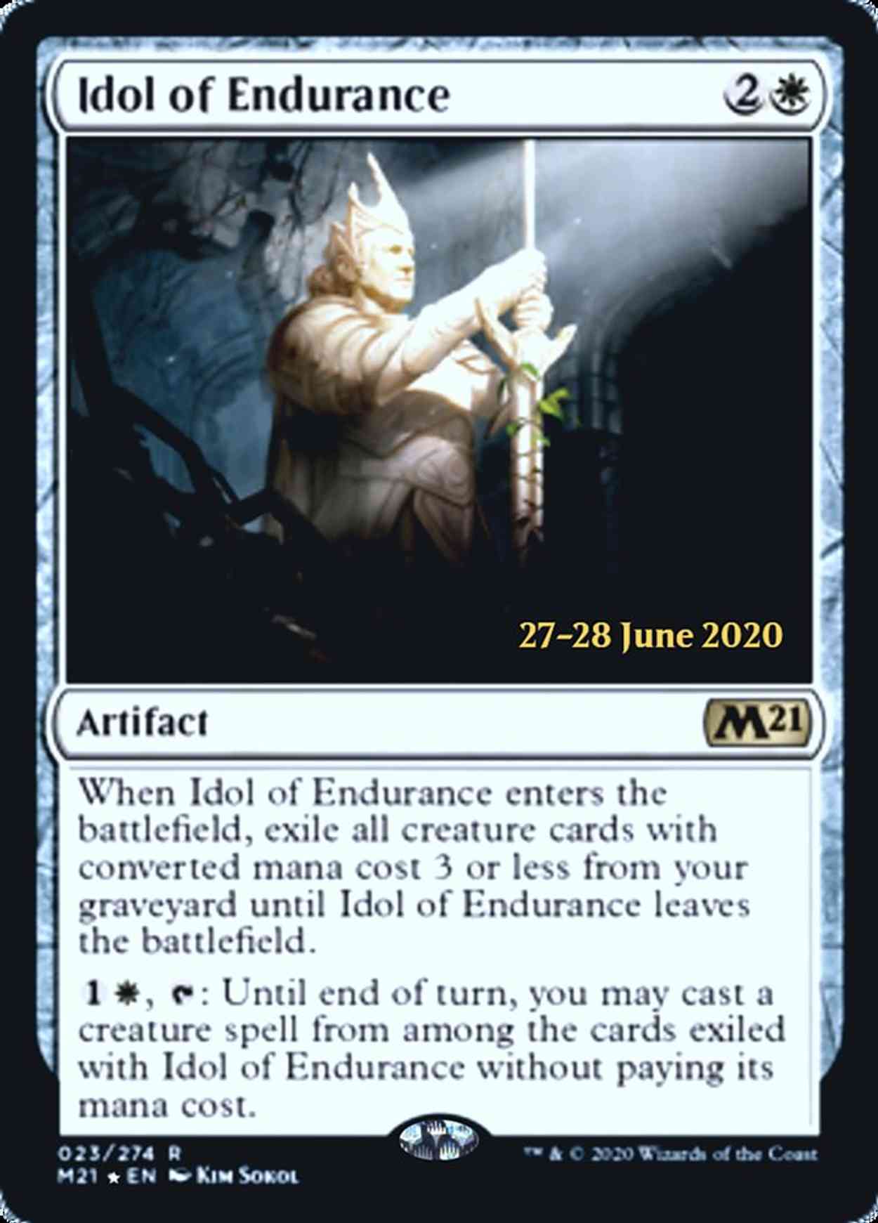 Idol of Endurance magic card front
