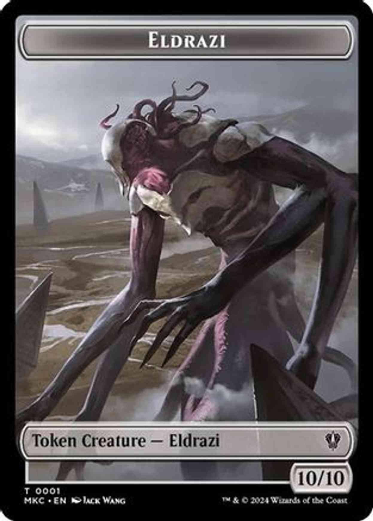 Eldrazi // Tiny Double-Sided Token magic card front