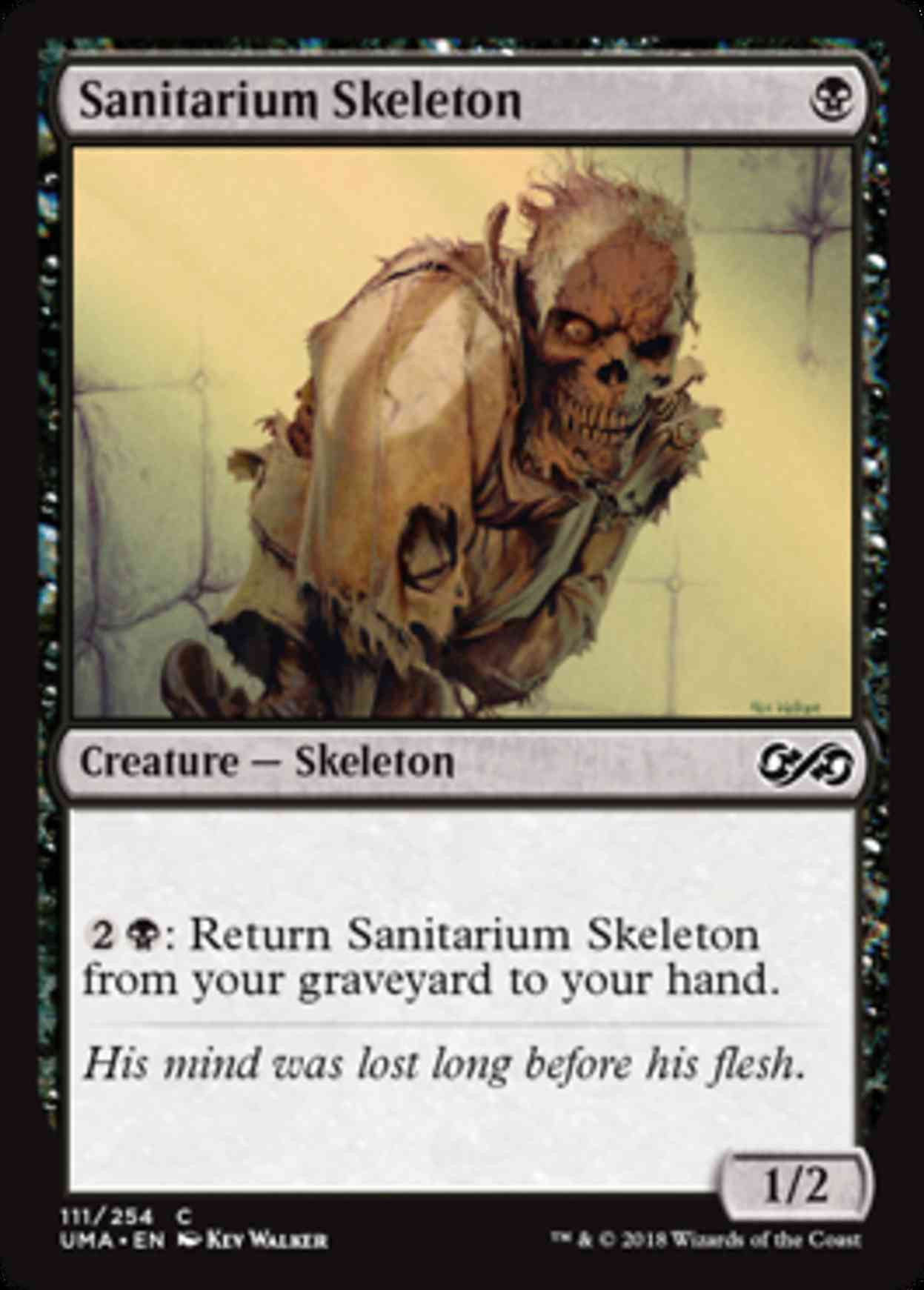 Sanitarium Skeleton magic card front