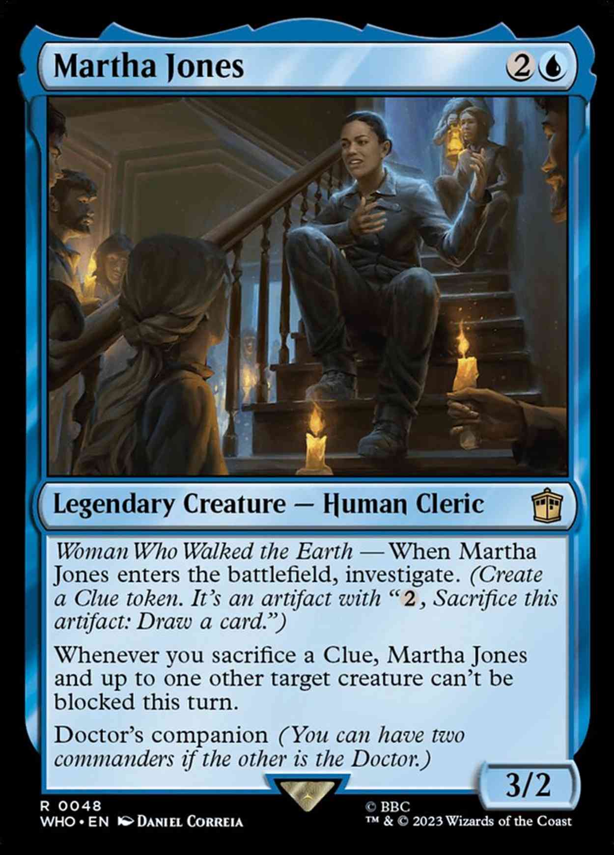 Martha Jones magic card front