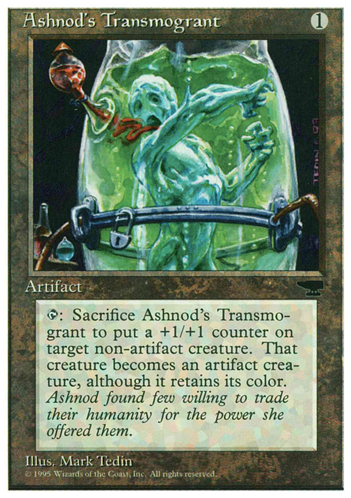 Ashnod's Transmogrant magic card front