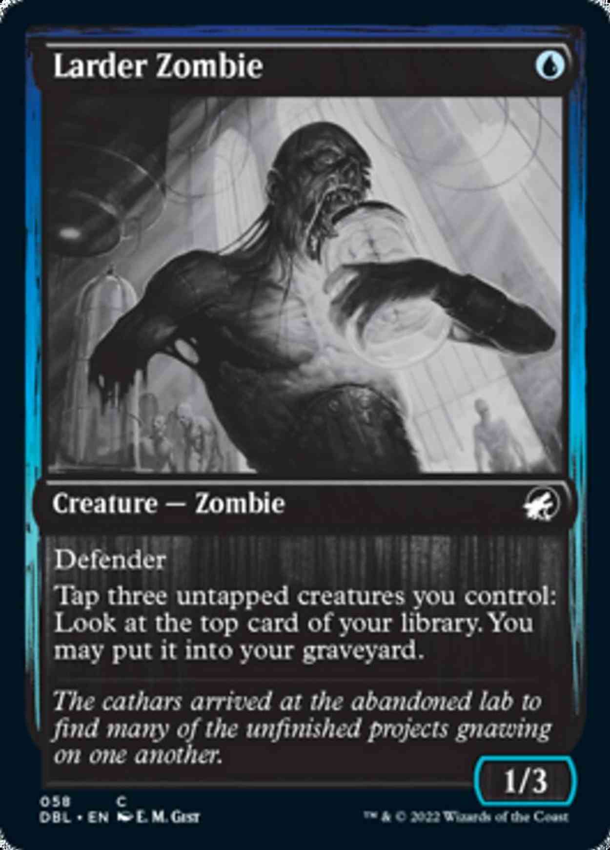 Larder Zombie magic card front