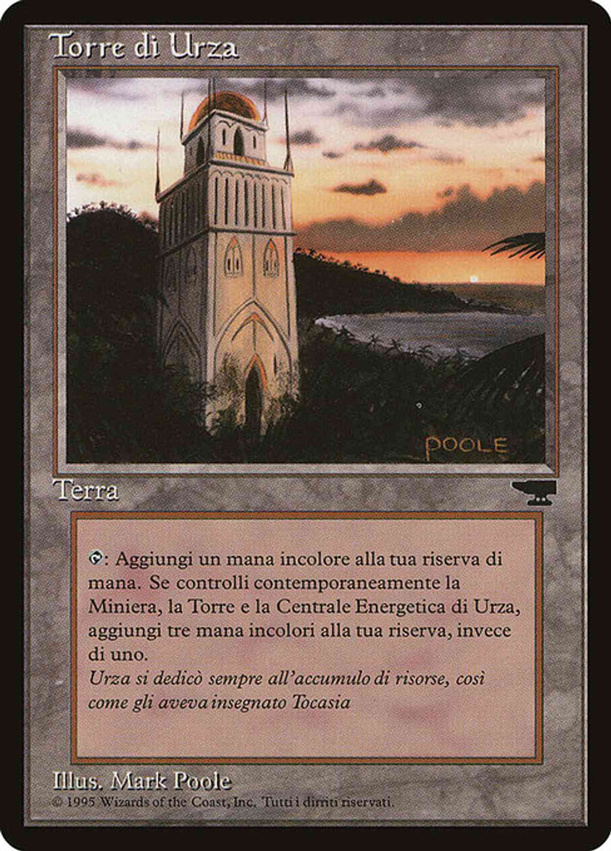 Urza's Tower (Shore) (Italian) - "Torre di Urza" magic card front