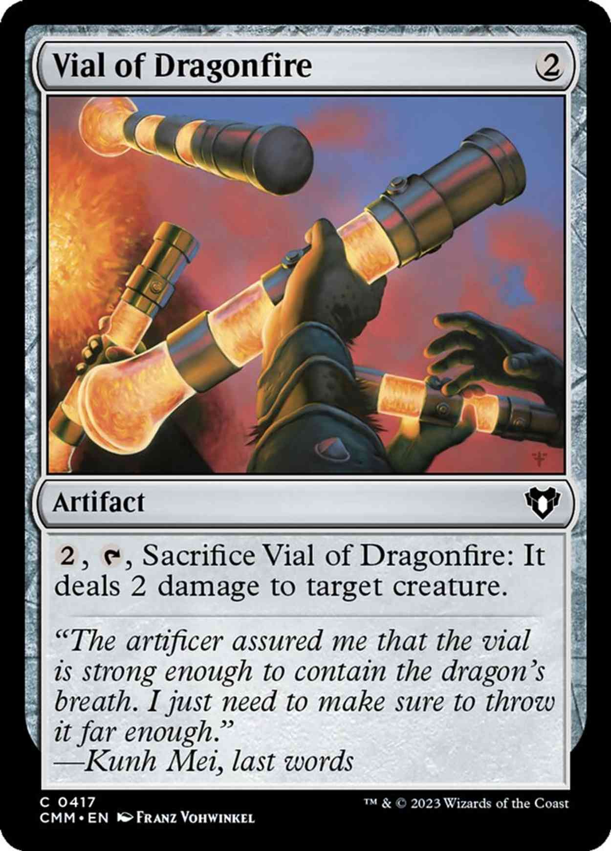 Vial of Dragonfire magic card front