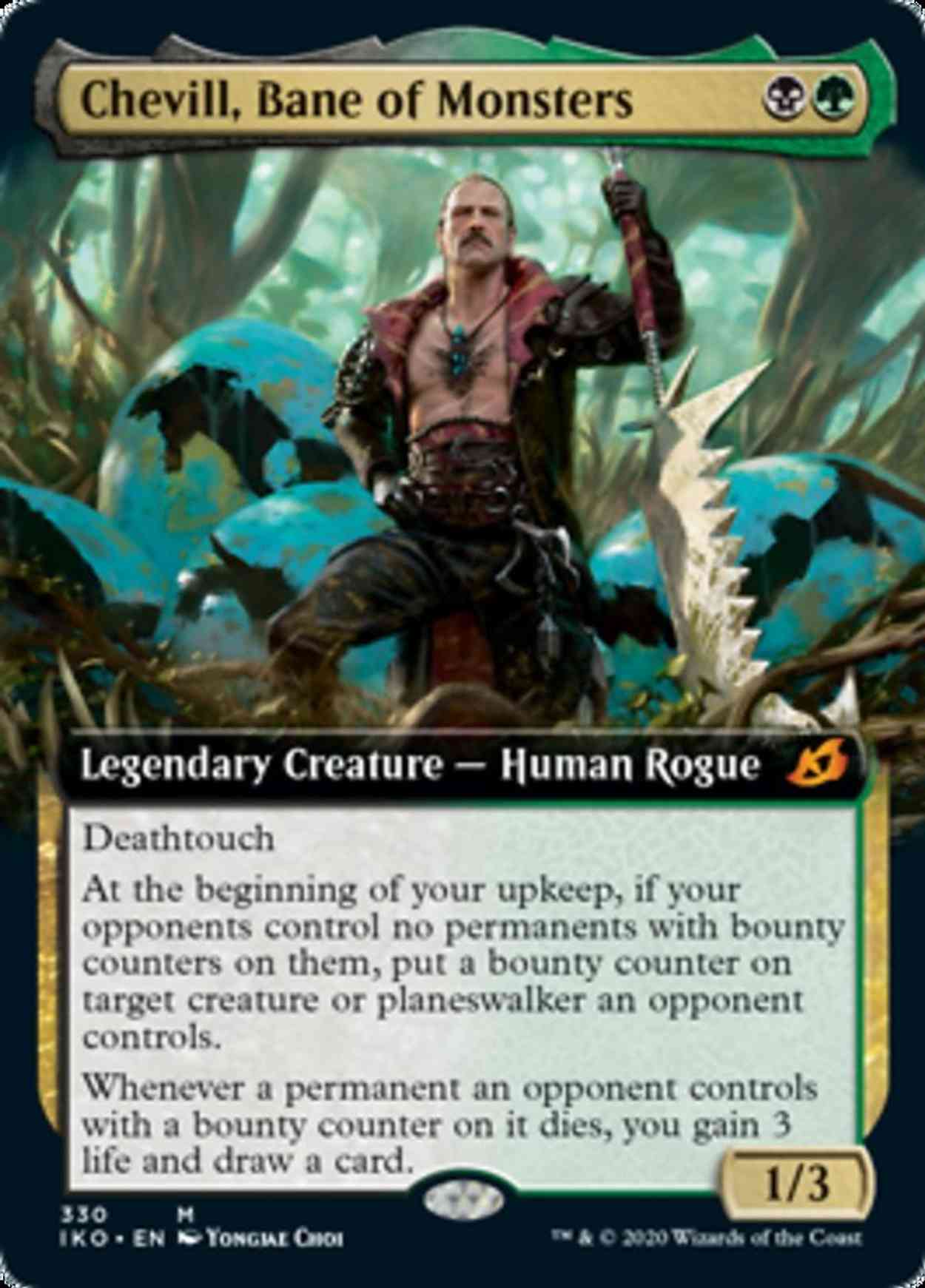 Chevill, Bane of Monsters (Extended Art) magic card front