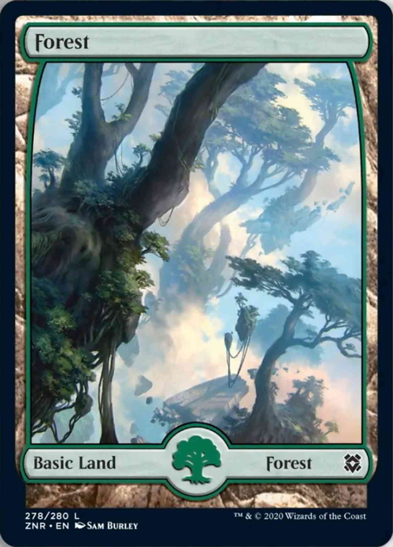 Forest (278) - Full Art magic card front
