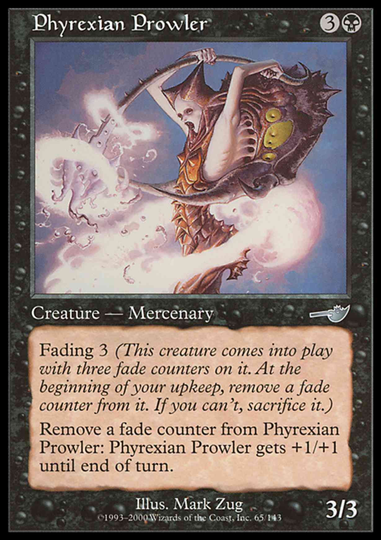 Phyrexian Prowler magic card front