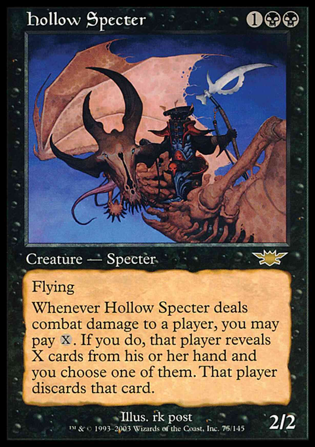 Hollow Specter magic card front