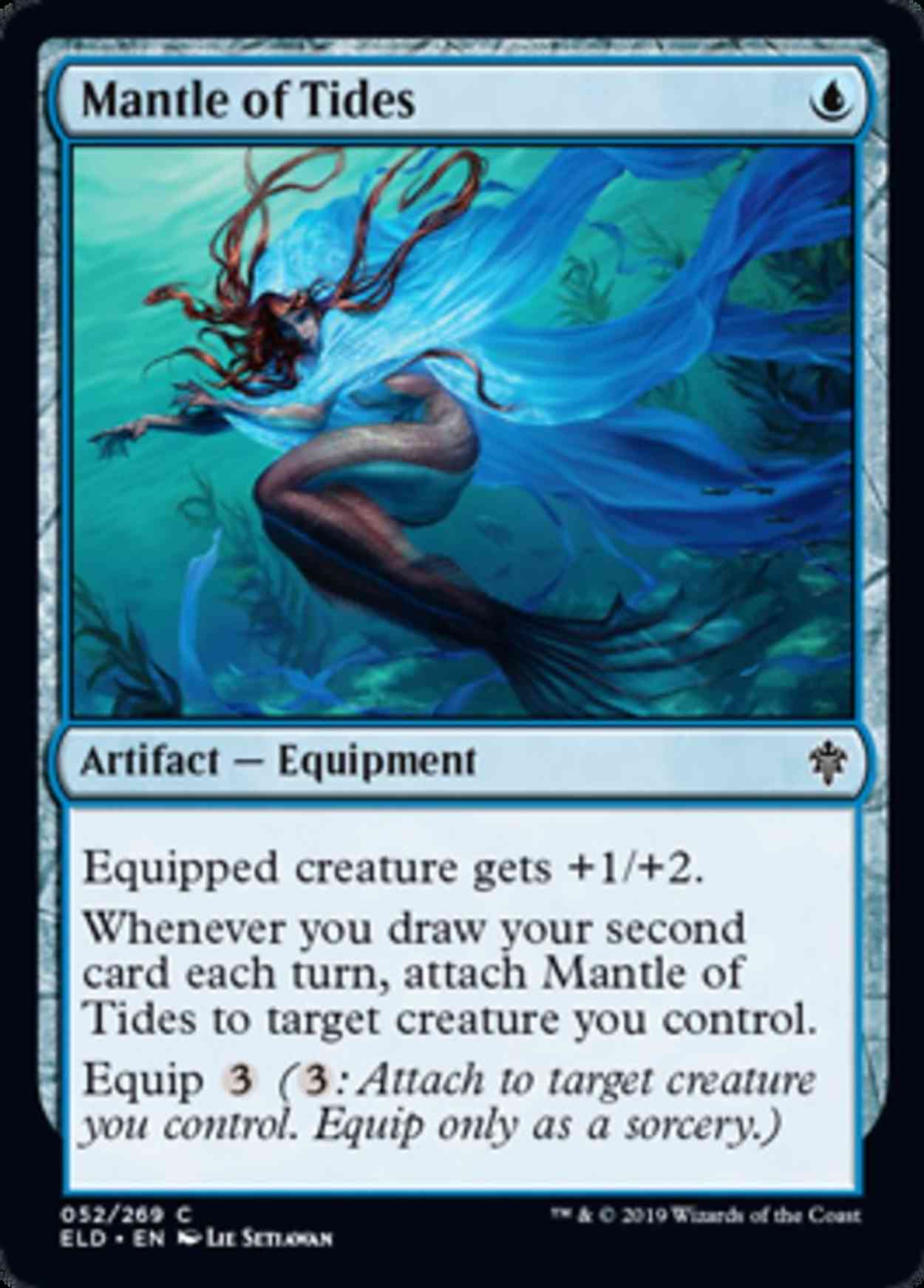 Mantle of Tides magic card front