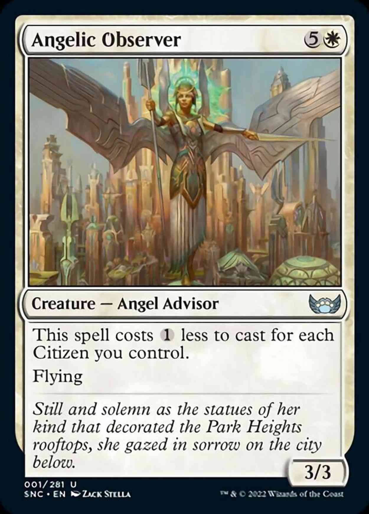 Angelic Observer magic card front