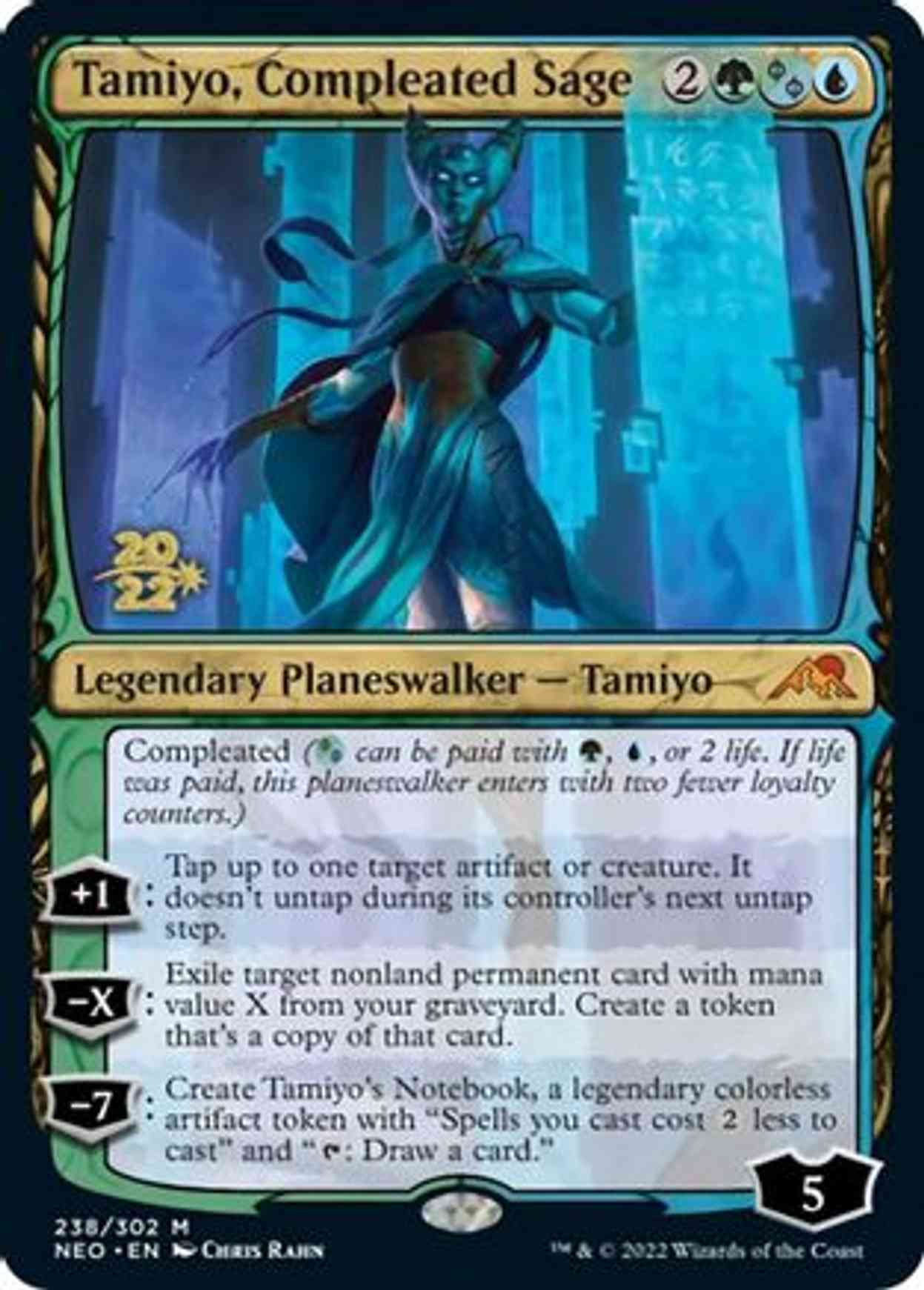 Tamiyo, Compleated Sage magic card front