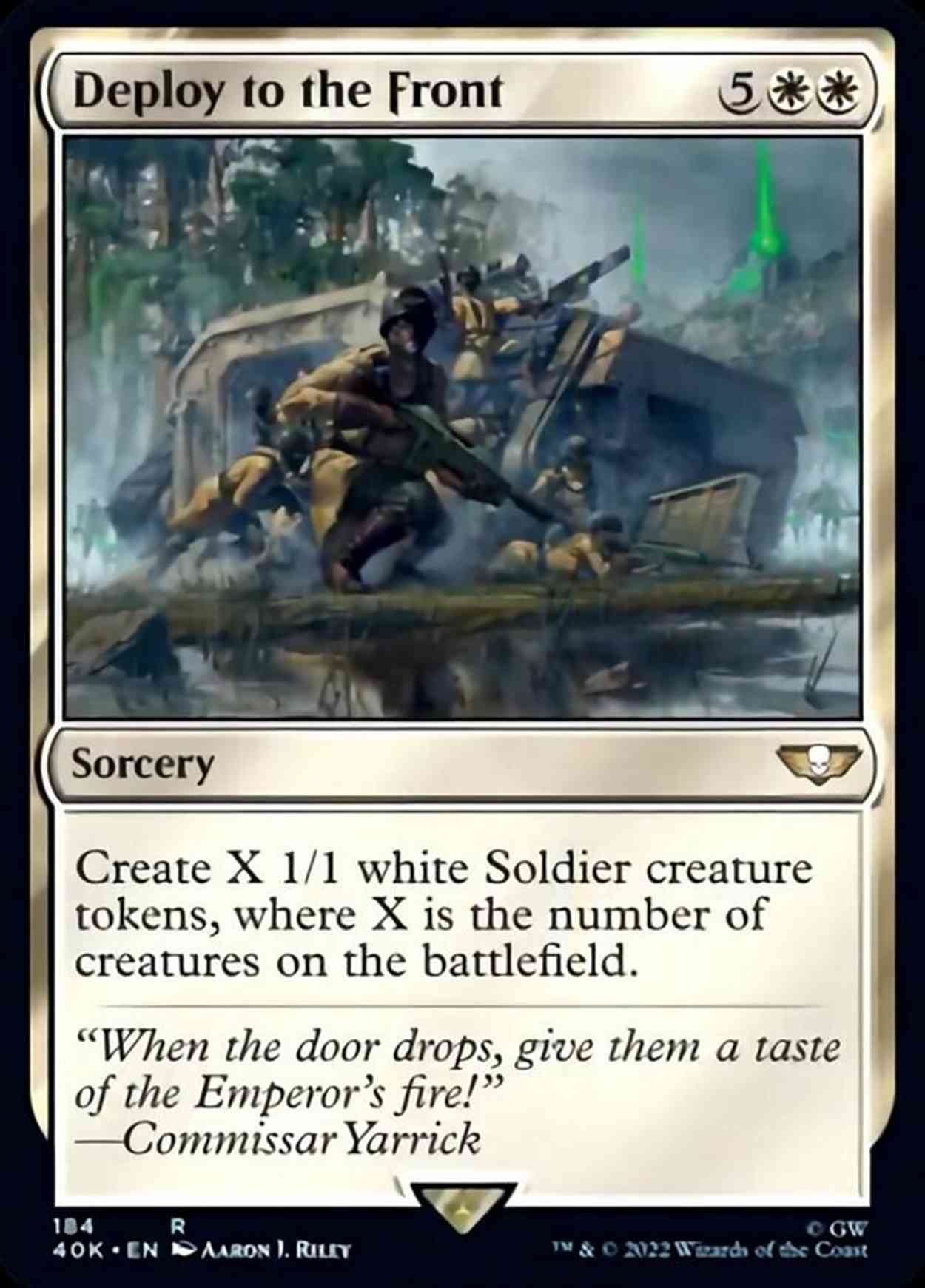 Deploy to the Front magic card front
