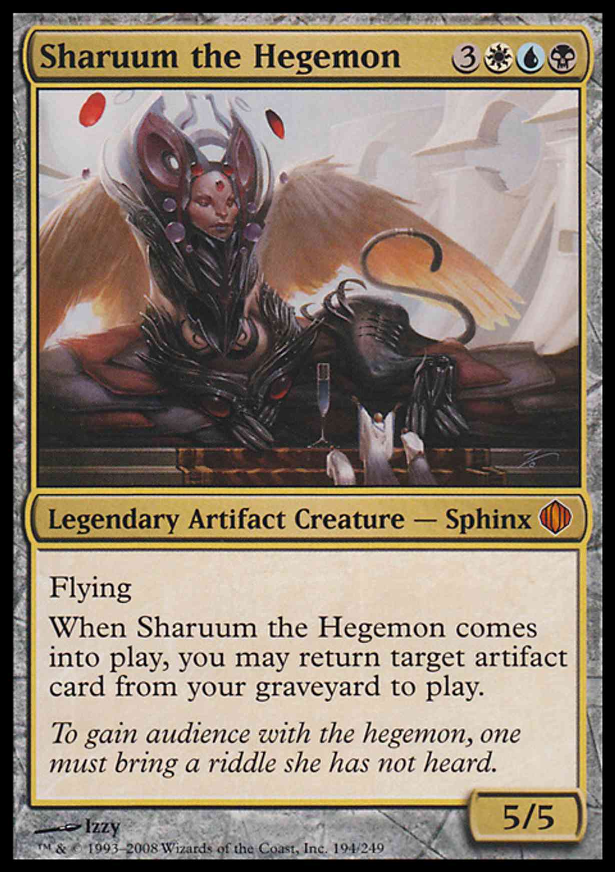 Sharuum the Hegemon magic card front