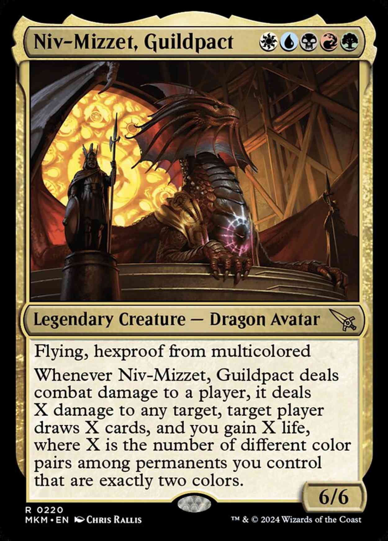 Niv-Mizzet, Guildpact magic card front