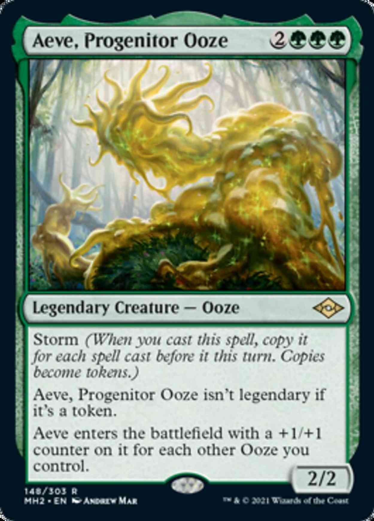 Aeve, Progenitor Ooze magic card front