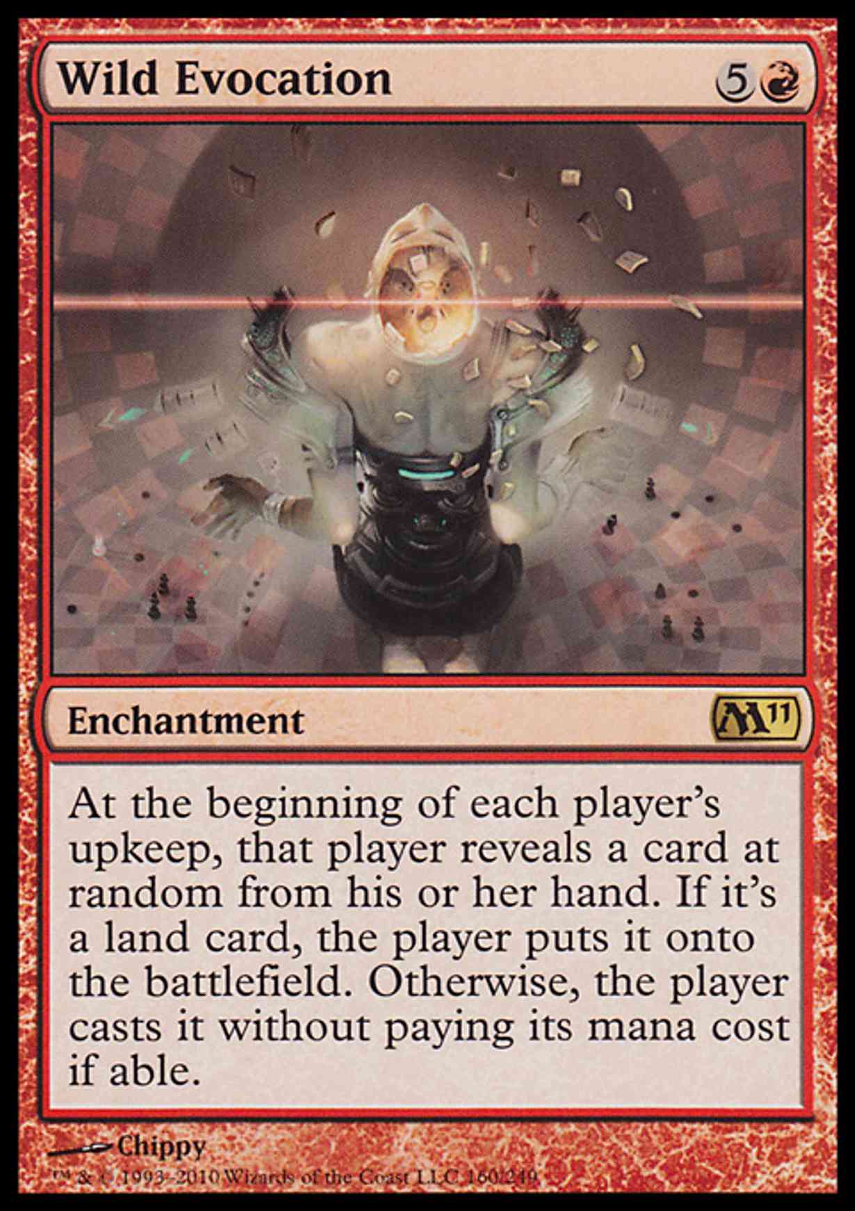Wild Evocation magic card front