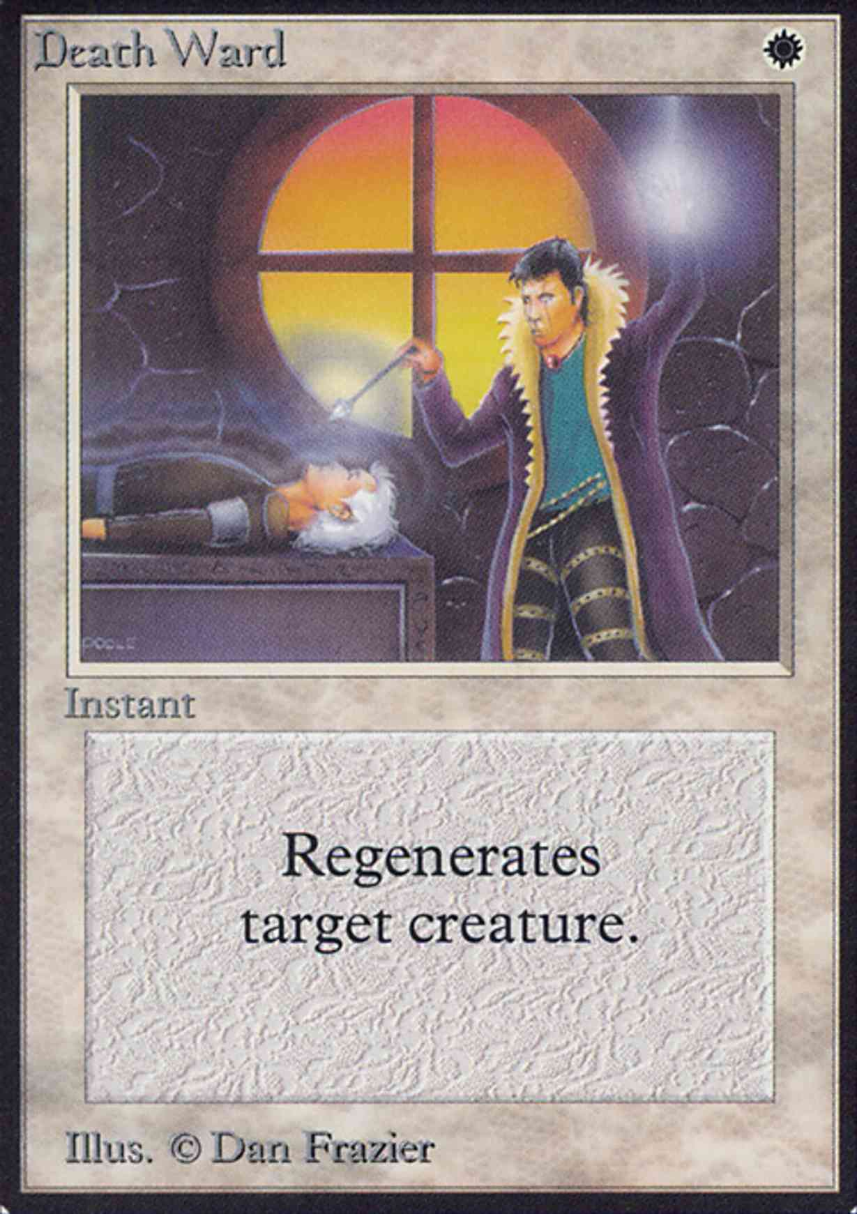 Death Ward magic card front