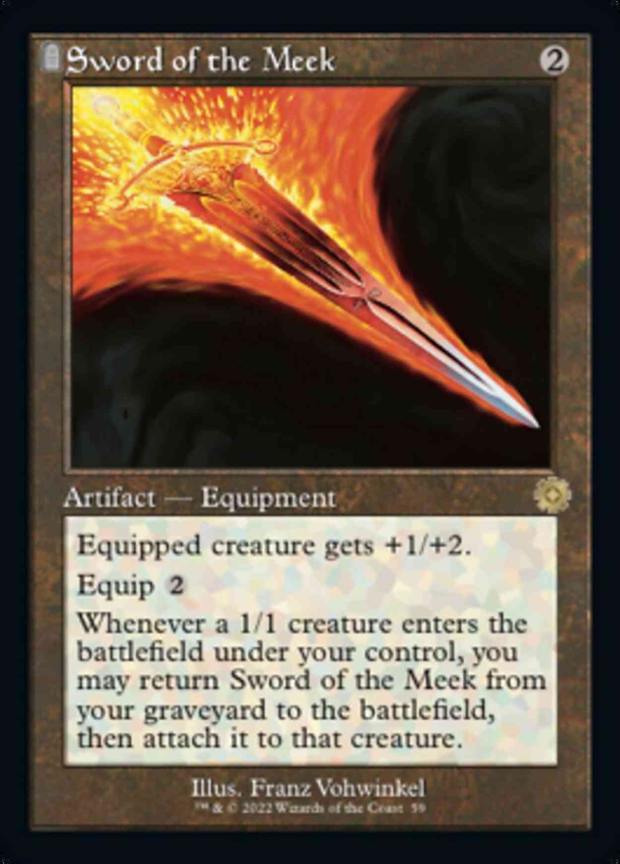 Sword of the Meek magic card front