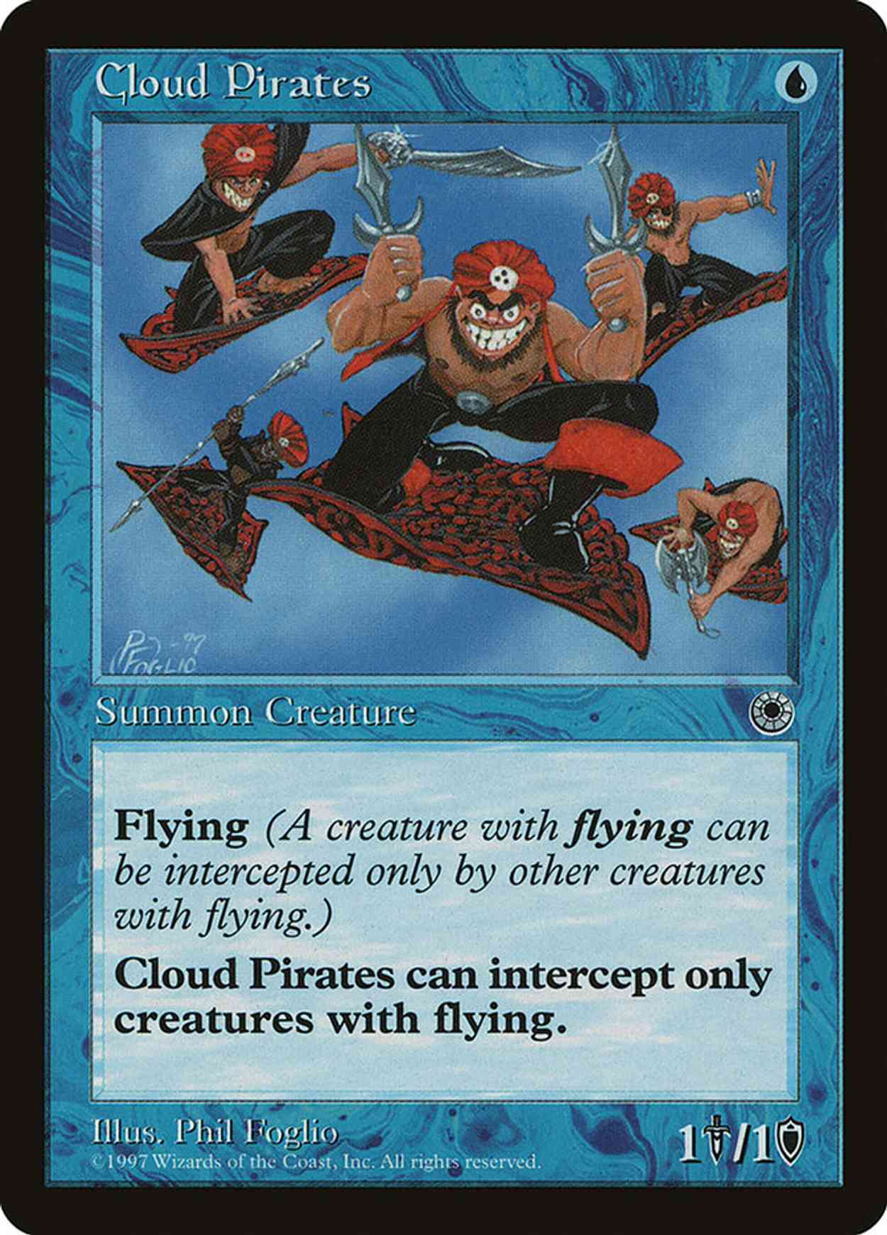 Cloud Pirates magic card front