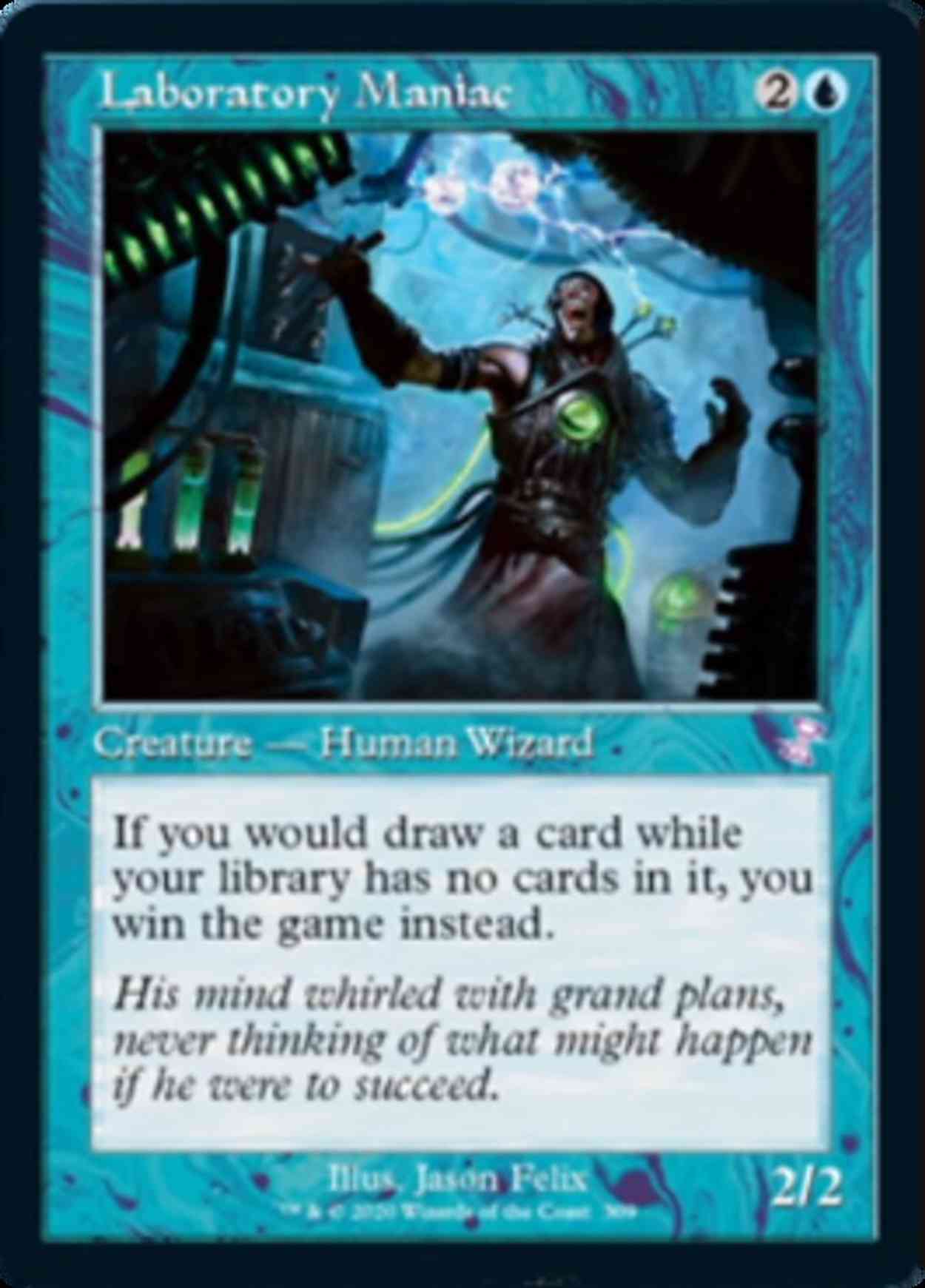 Laboratory Maniac magic card front