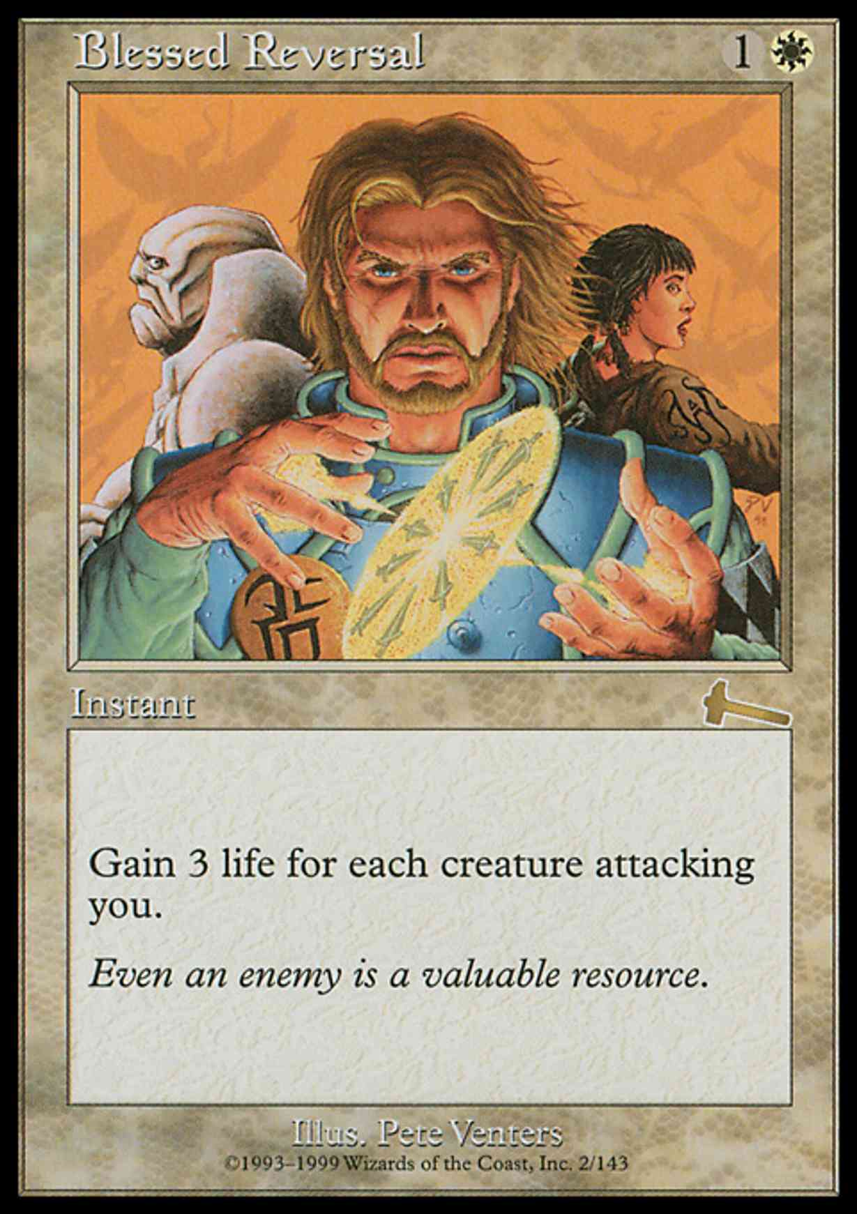 Blessed Reversal magic card front
