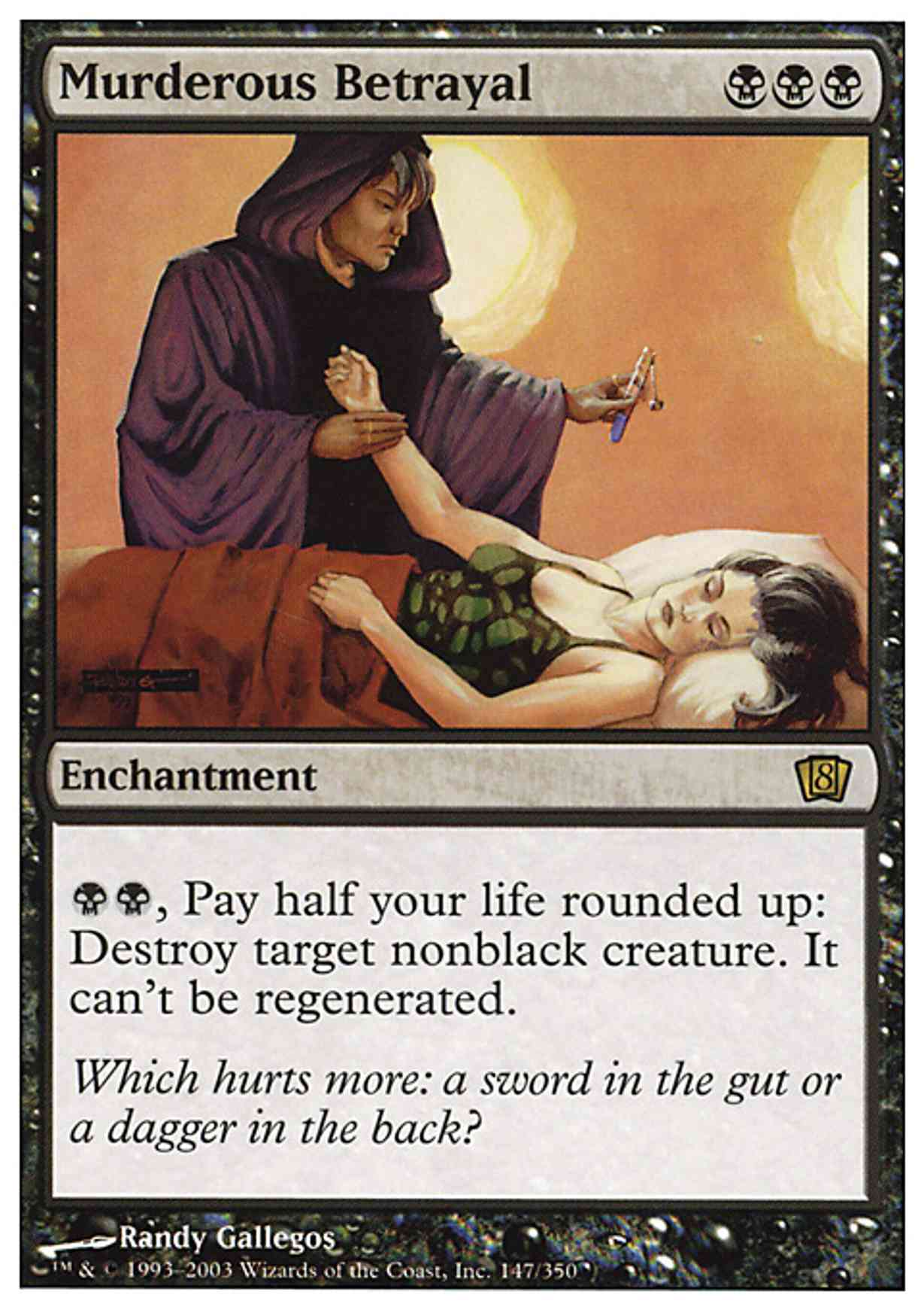 Murderous Betrayal magic card front