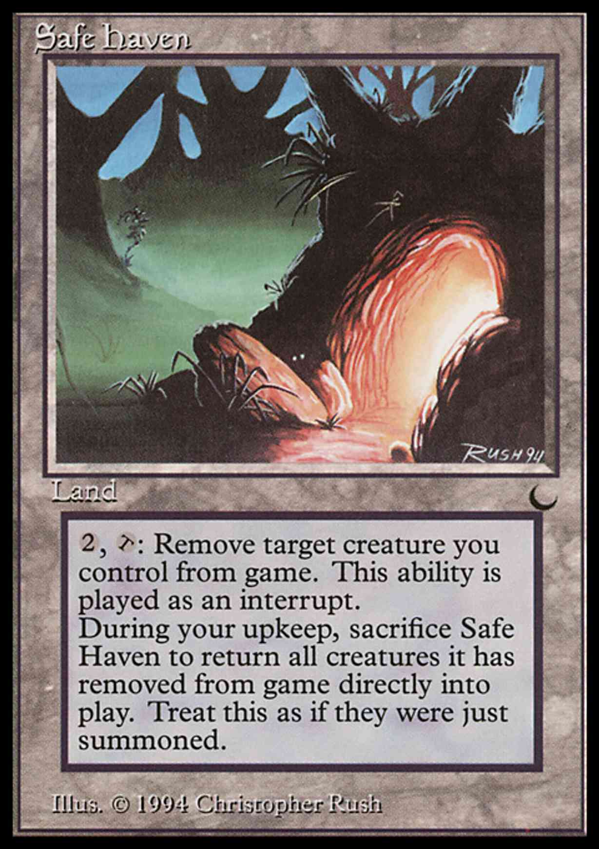 Safe Haven magic card front