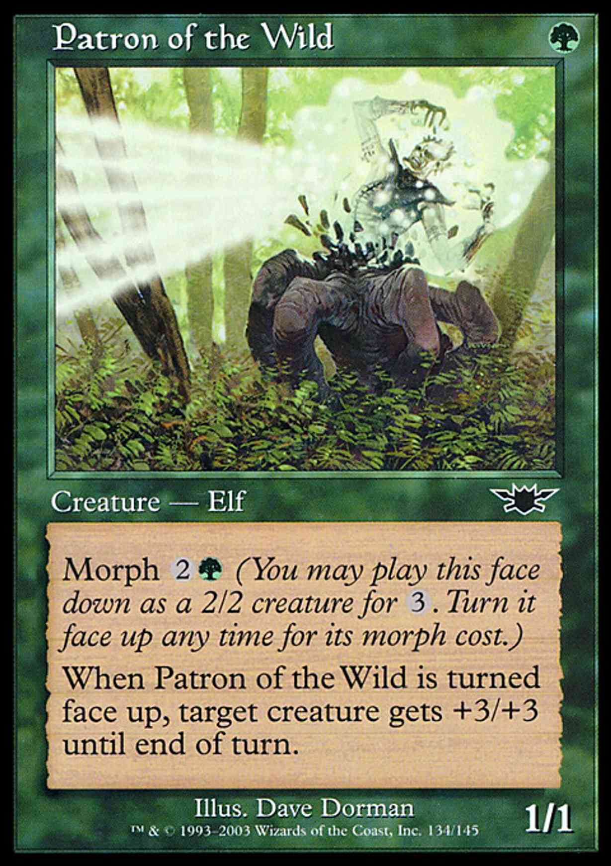 Patron of the Wild magic card front