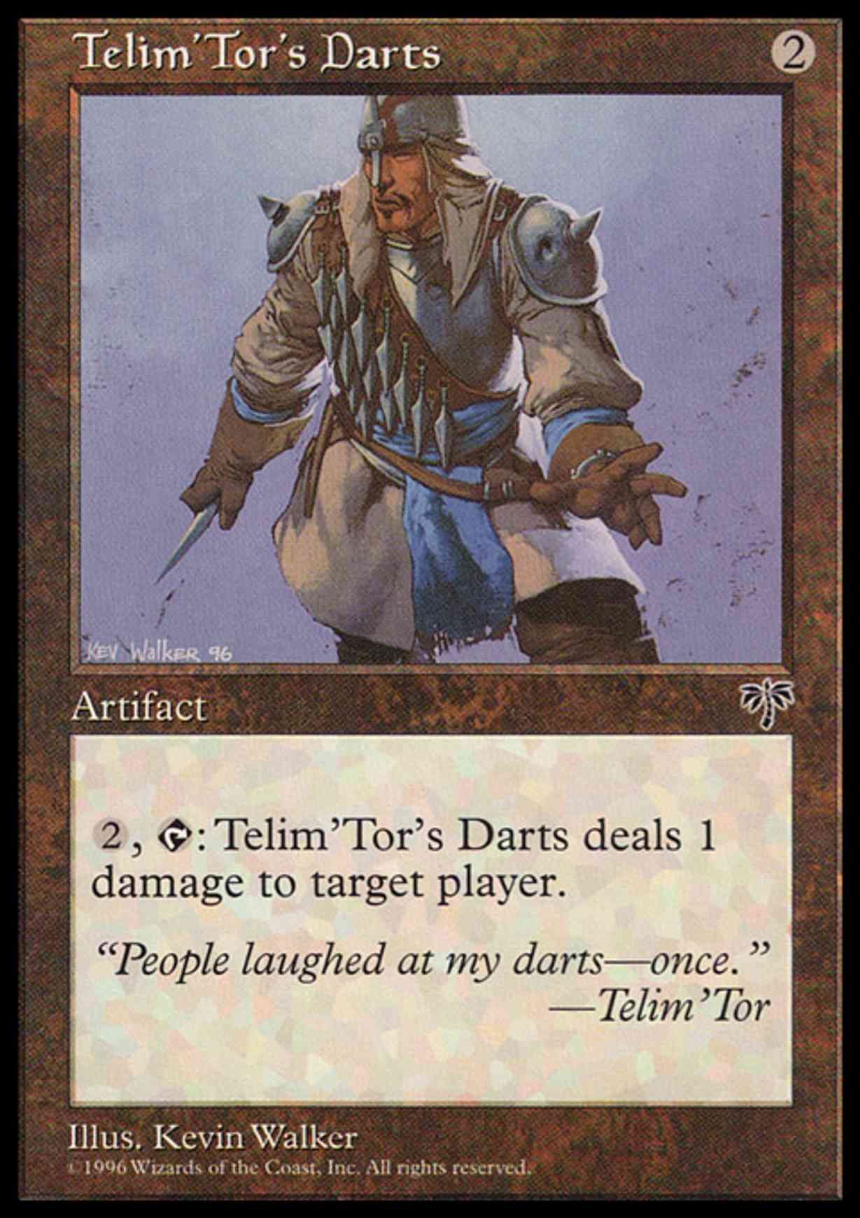 Telim'Tor's Darts magic card front