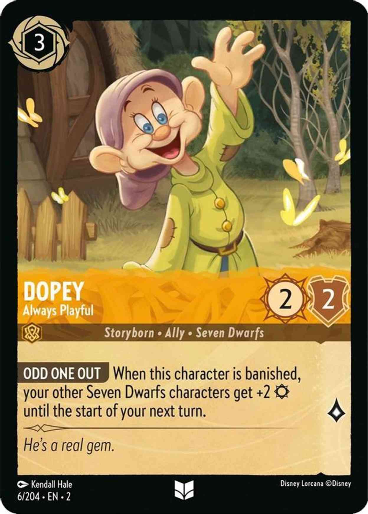 Dopey - Always Playful magic card front