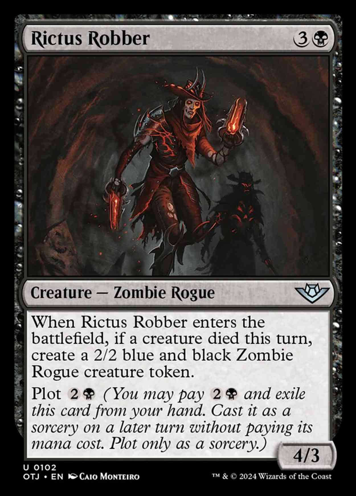 Rictus Robber magic card front