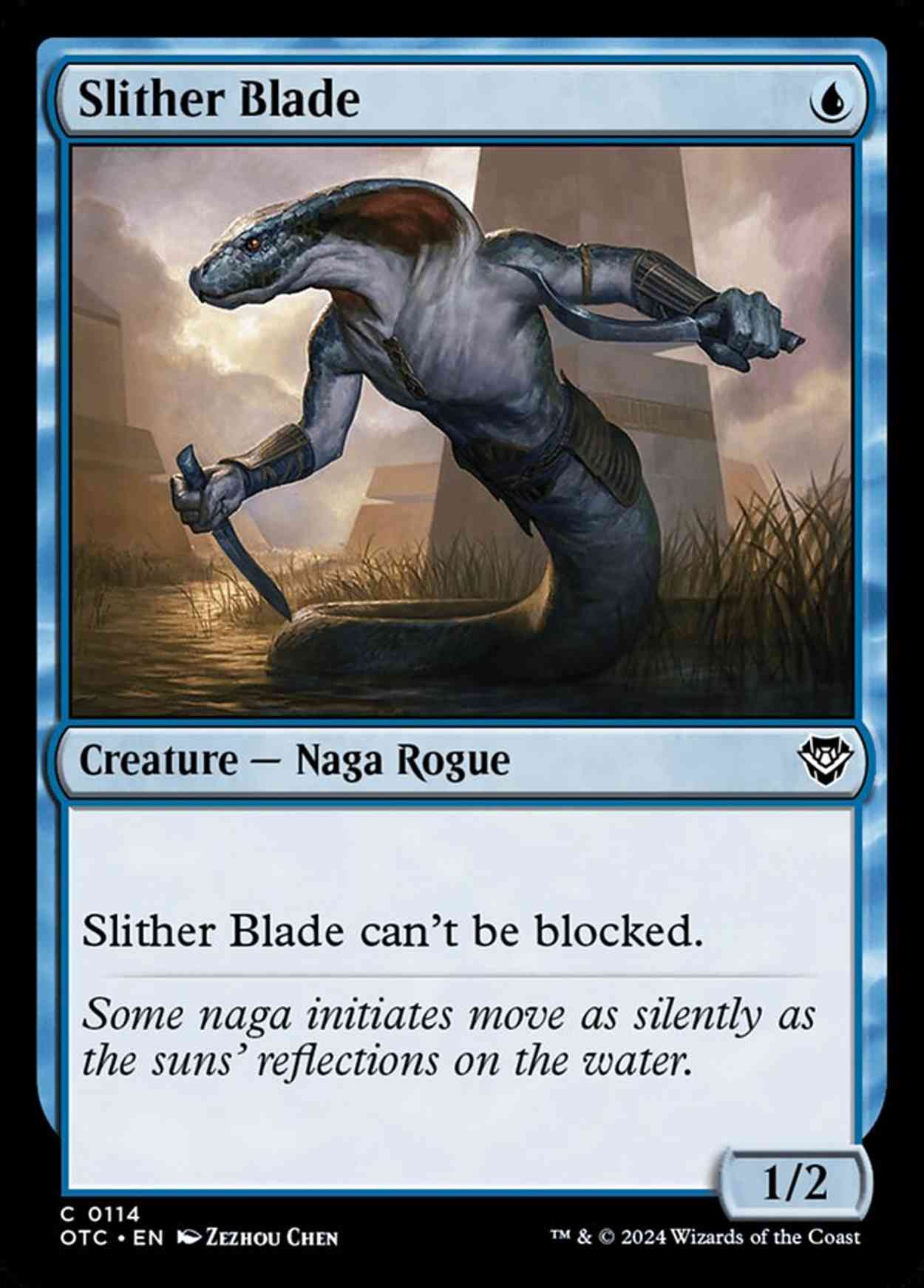 Slither Blade magic card front