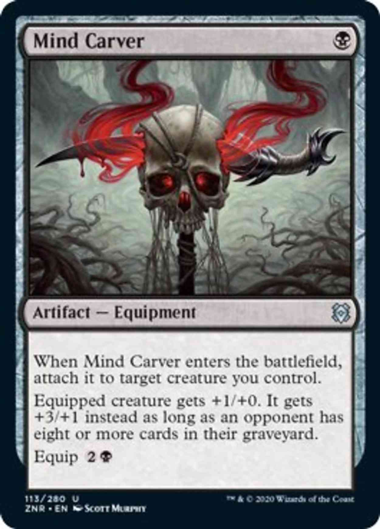 Mind Carver magic card front
