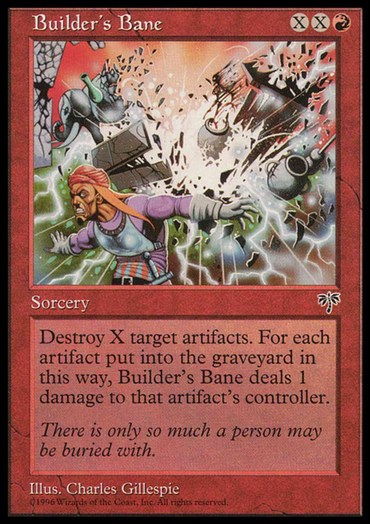 Builder's Bane magic card front