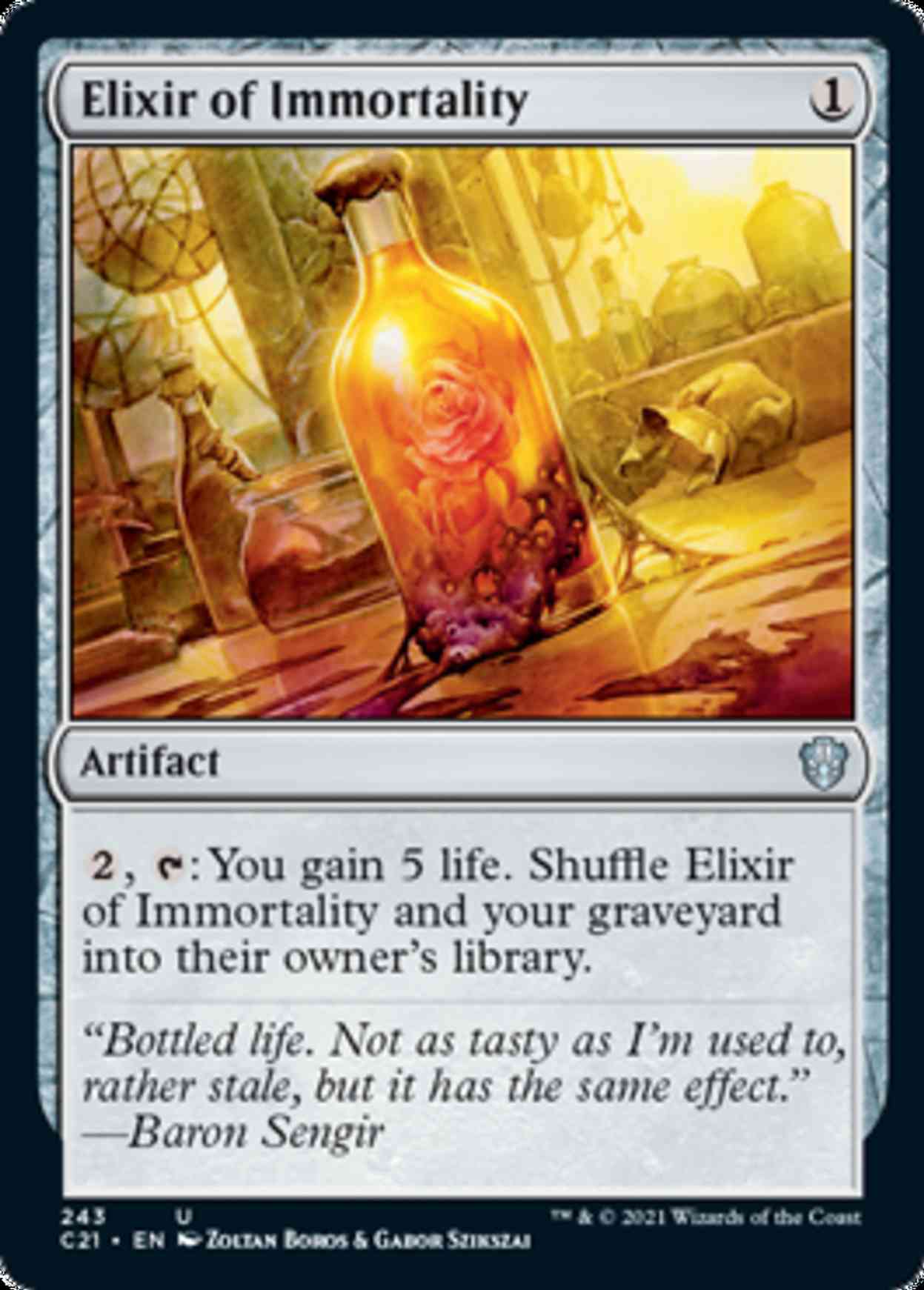 Elixir of Immortality magic card front