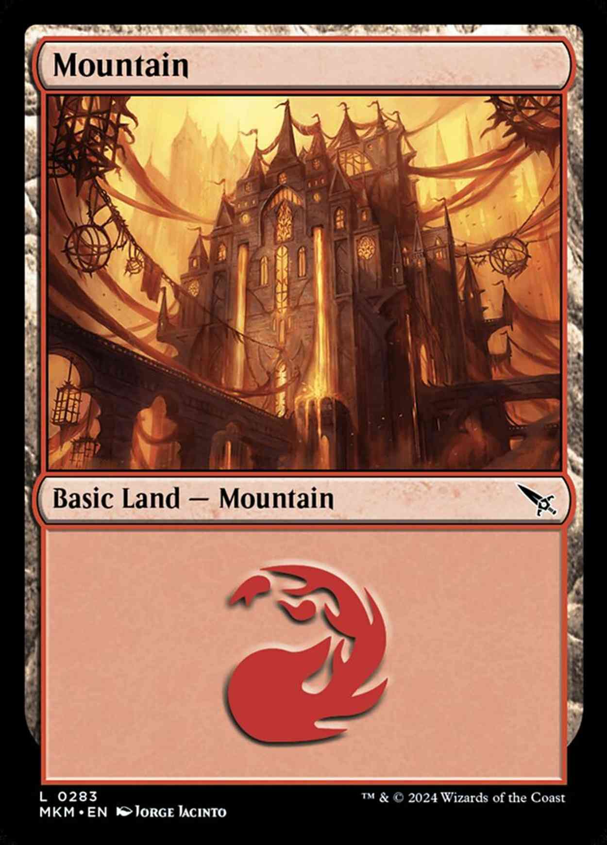 Mountain (0283) magic card front