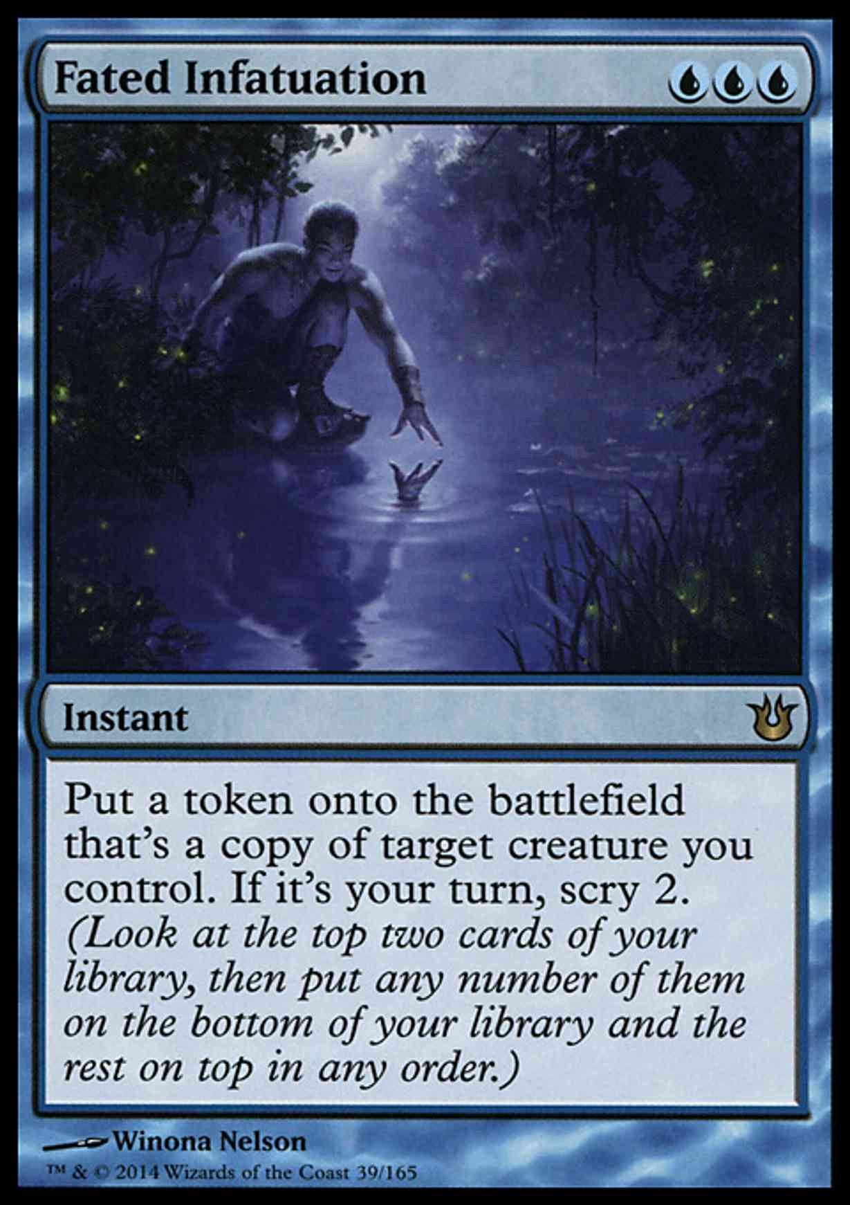 Fated Infatuation magic card front