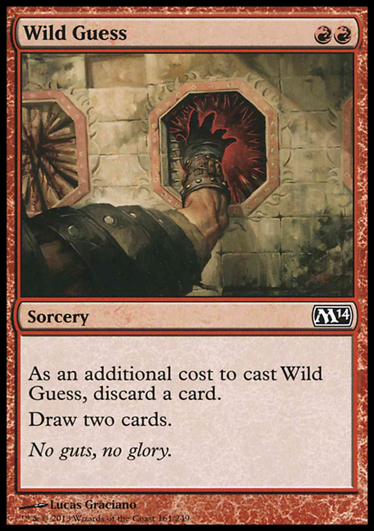 Wild Guess magic card front