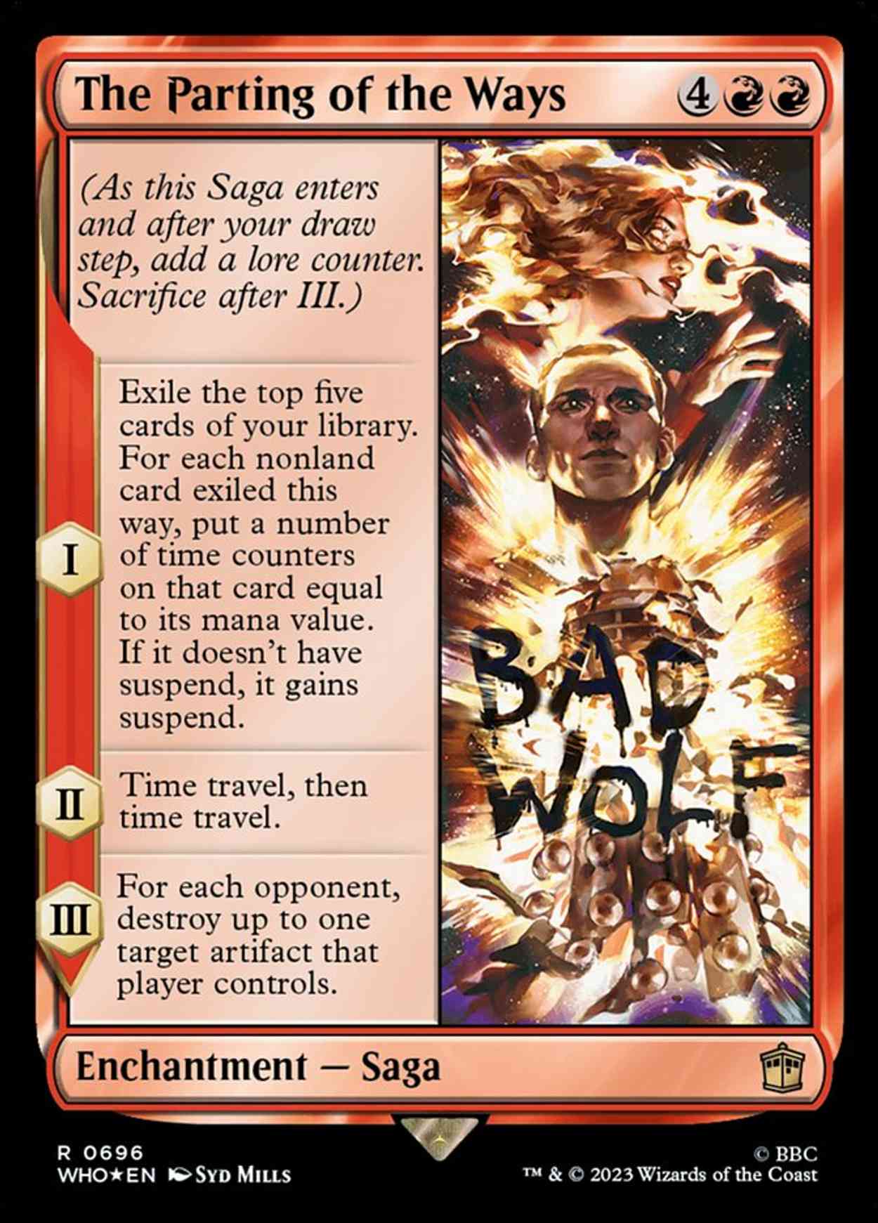 The Parting of the Ways (Surge Foil) magic card front