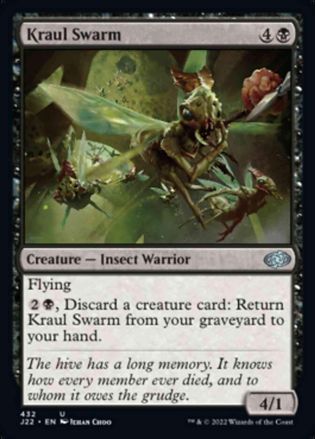Kraul Swarm magic card front