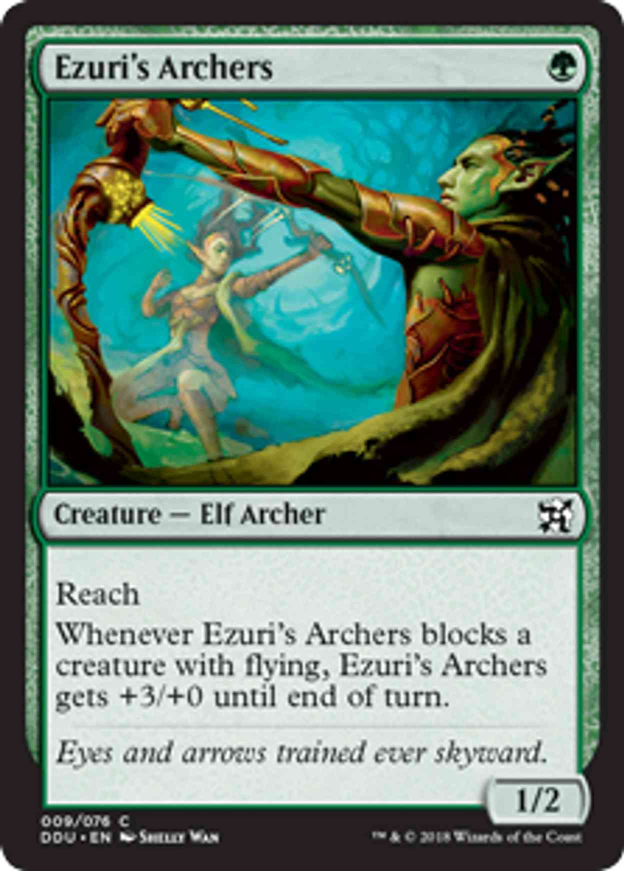 Ezuri's Archers magic card front
