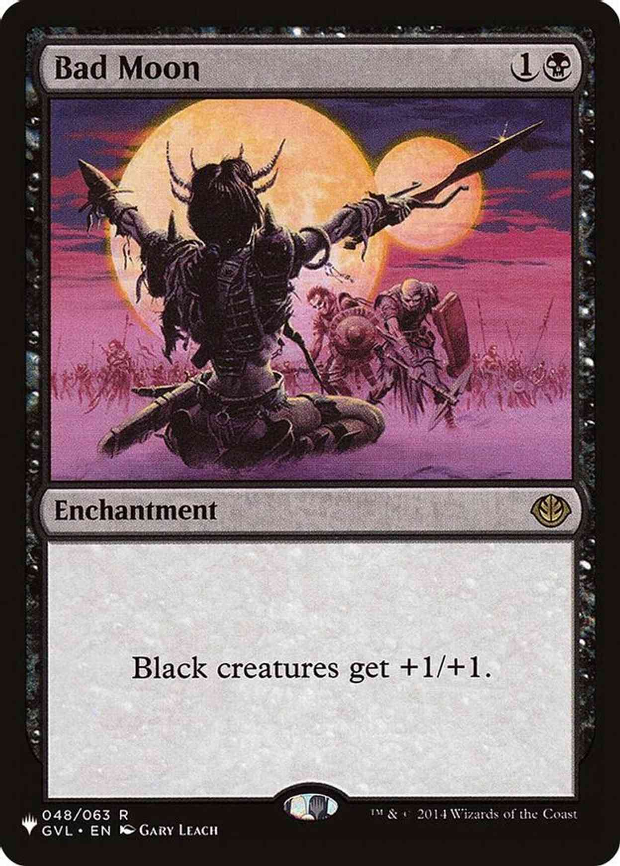 Bad Moon (DD3) magic card front