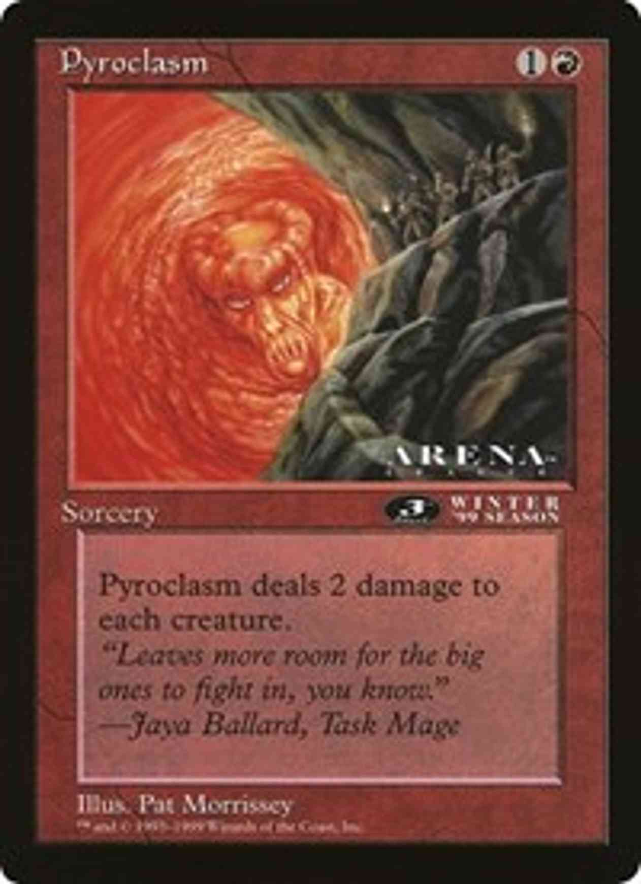 Pyroclasm (4th Place) (Oversized) magic card front