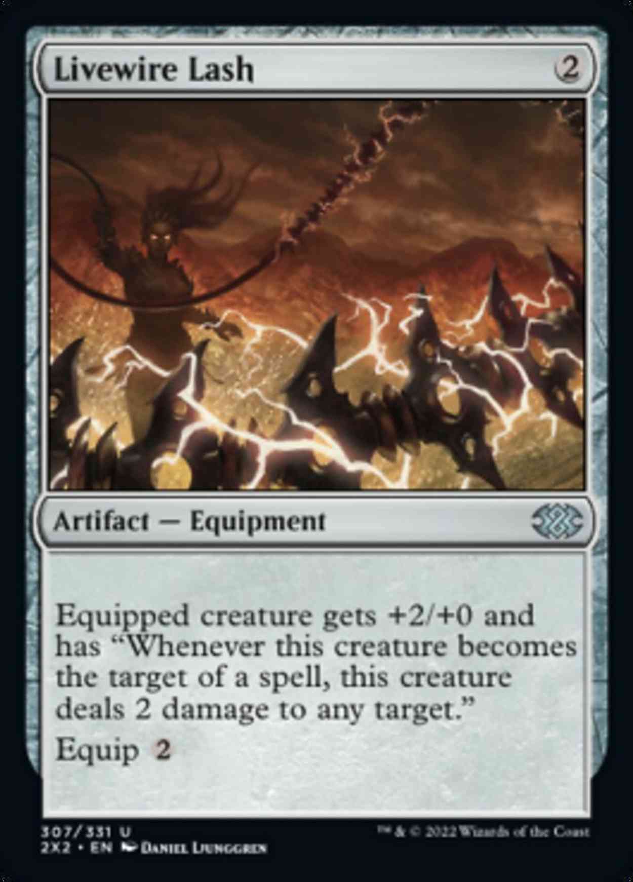 Livewire Lash magic card front